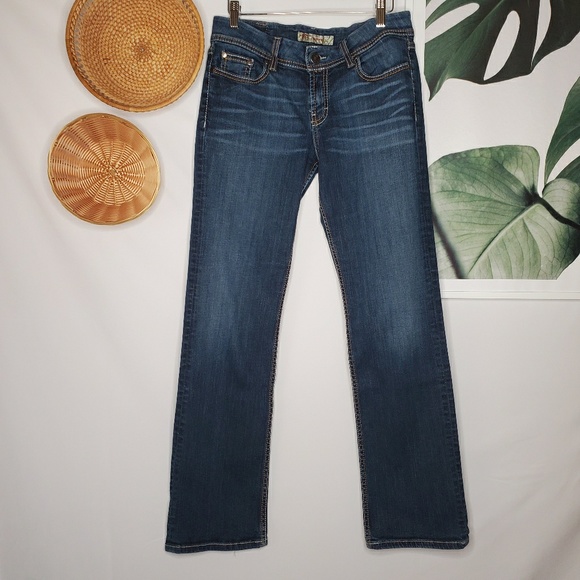 BKE Denim - Buckle BKE Denim Harper Boot Cut Jeans Dark Wash